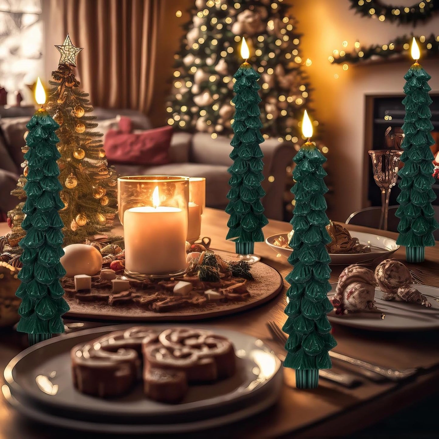 🎁🎄Christmas LED candles tree
