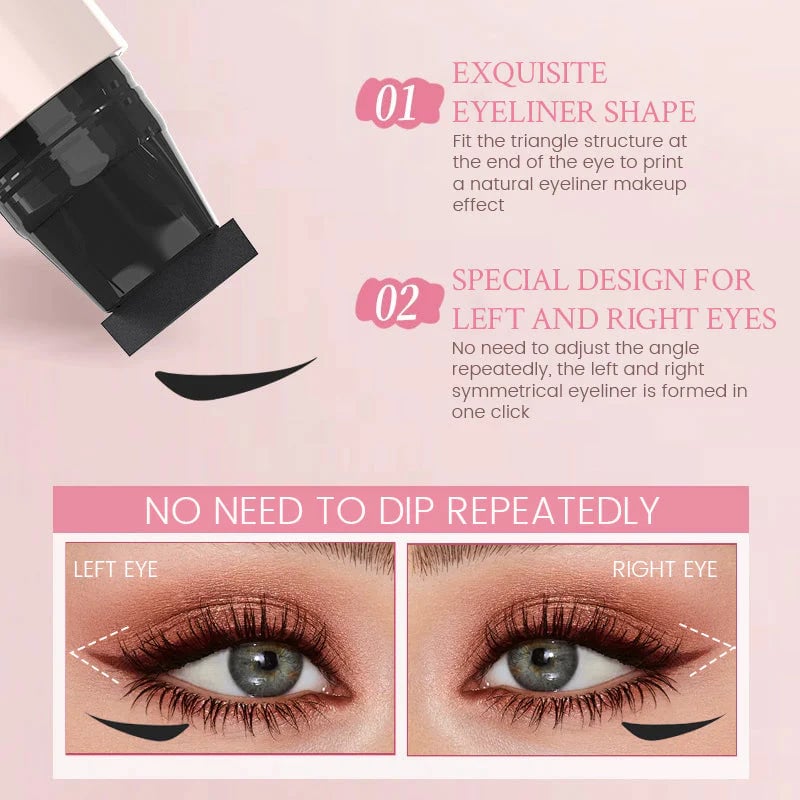 Integrated Rotating Eyeliner Stamp Pen