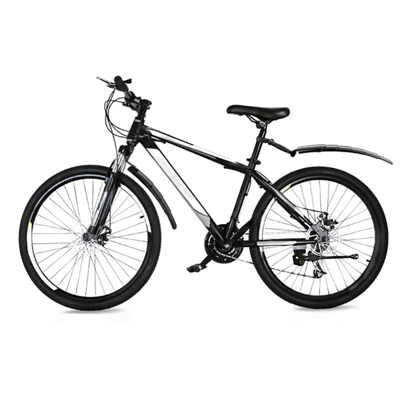 Infällbart och justerbart cykelstänkskydd