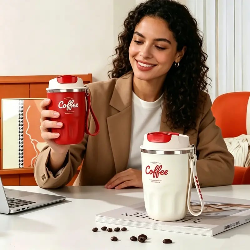 🔥Sista dagen 50% RABATT - Kaffetermos