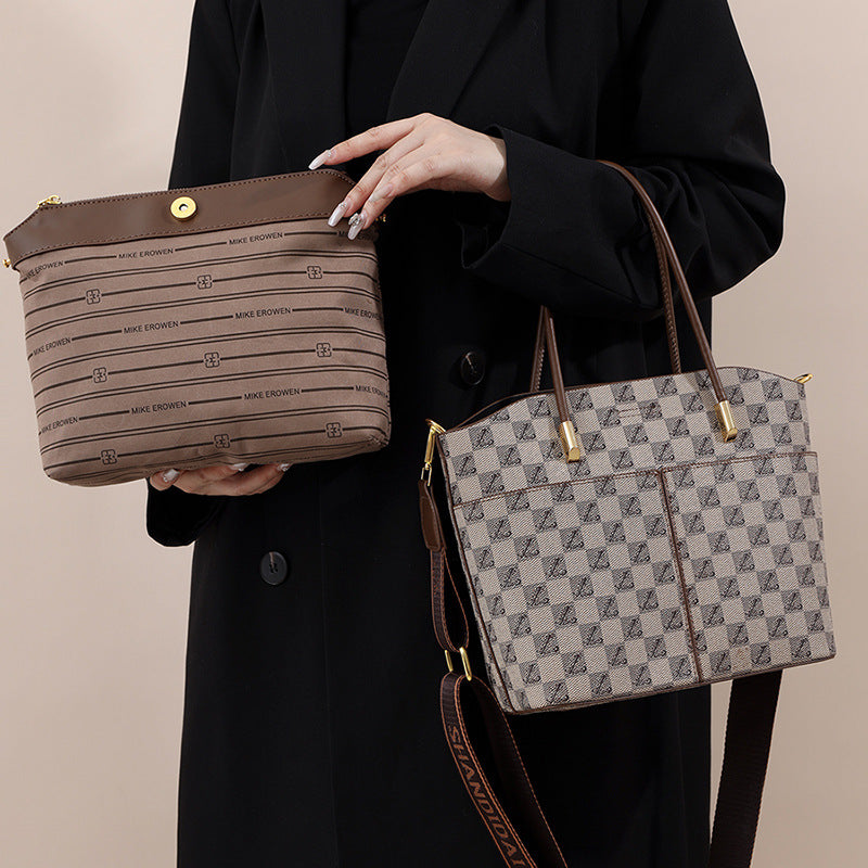 🌹Gift for Women🎁Versatile Printed Crossbody Tote Bag Set-3% rabattkod: NOR3