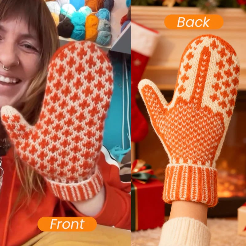 🖕The "Naughty List" Mittens | Comfort & Hidden Personality