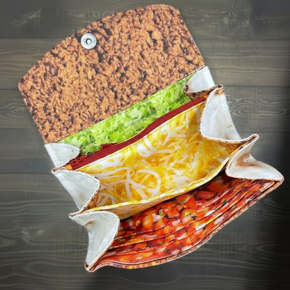 🔥Burrito-plånboken – Din allt-i-ett-stil och förvaringsväska! 🌯✨