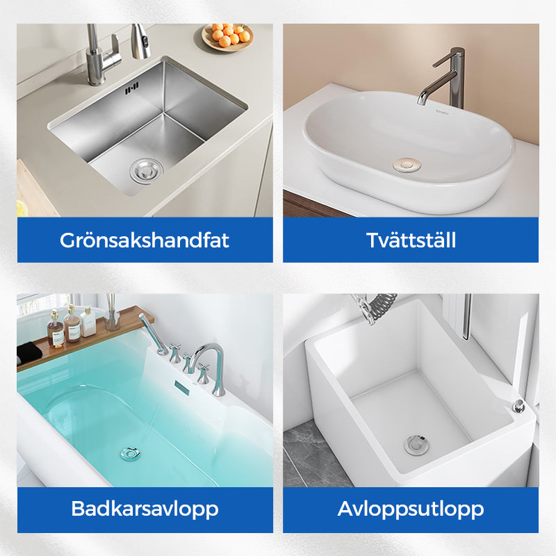 🔥Hårfångare för handfat, universellt popup-avloppsfilter för handfat med filterkorg i rostfritt stål, avloppsfilter för badrum