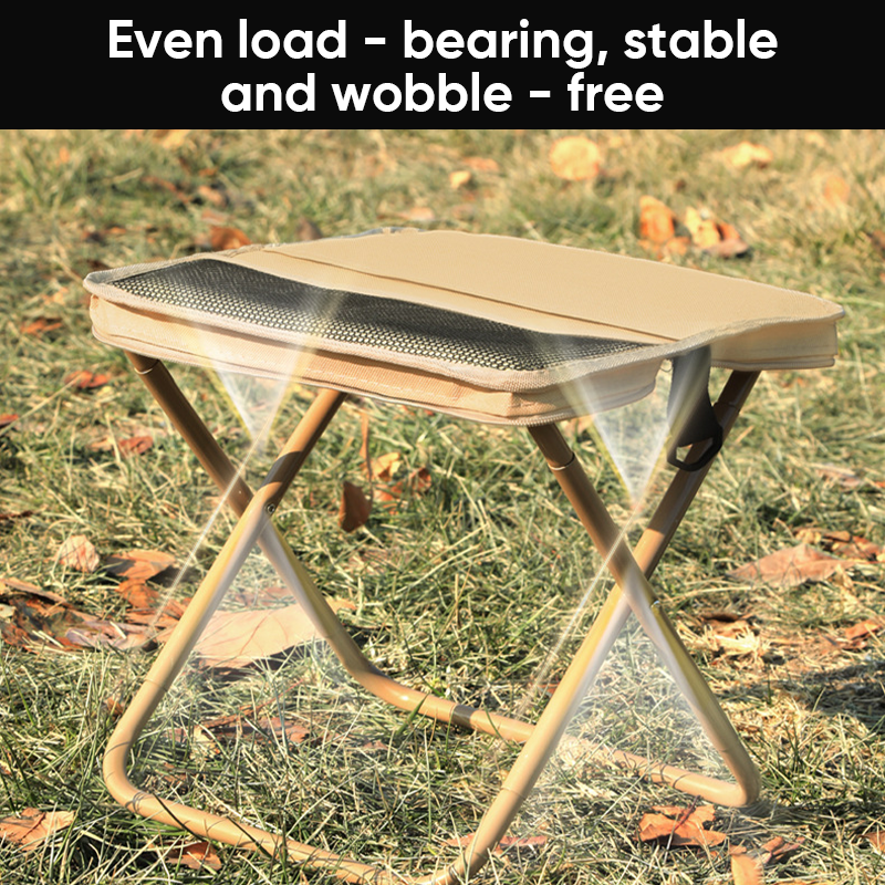 Hopfällbar ryggsäckspall