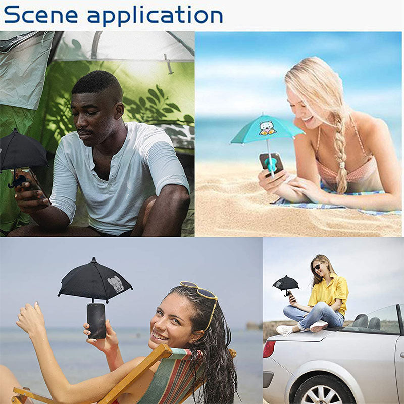 😎Telefonparaply med sugkopp☂️