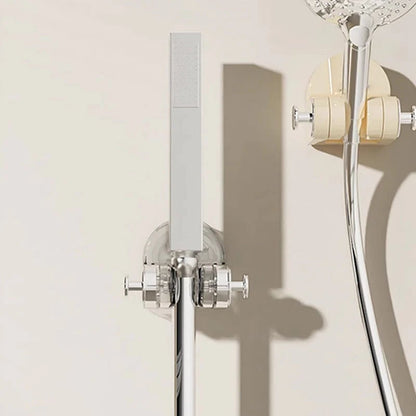 Duschställ i ett stycke med sugkopp