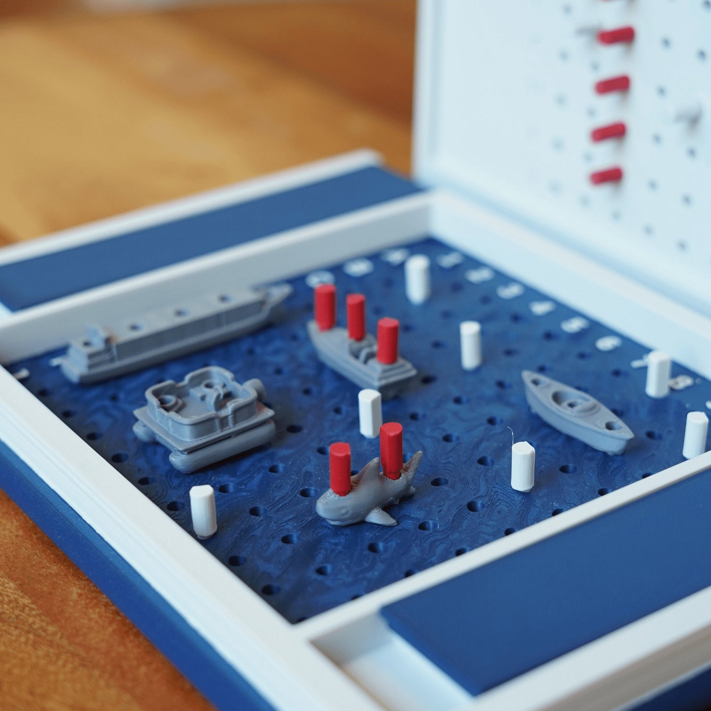 📚Travel Book Board Games: Four in a Row & Sea Battle – Dual Portable Fun in One Concept