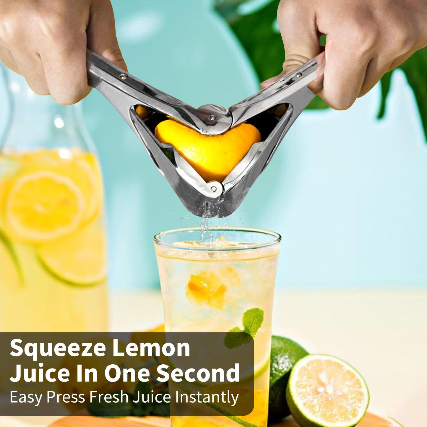Citrus Squeezer |Zinc Alloy or PP – Handheld Juicer for Lemons, Limes & Oranges 🍋