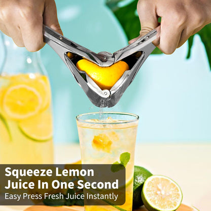 Citrus Squeezer |Zinc Alloy or PP – Handheld Juicer for Lemons, Limes & Oranges 🍋