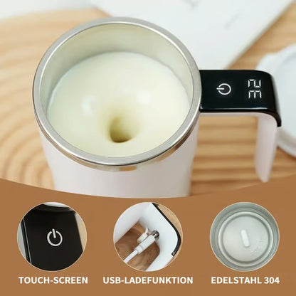 ✨Självomrörande kaffemugg med intelligent temperaturmätning ☕Perfekt present till finsmakare🎁