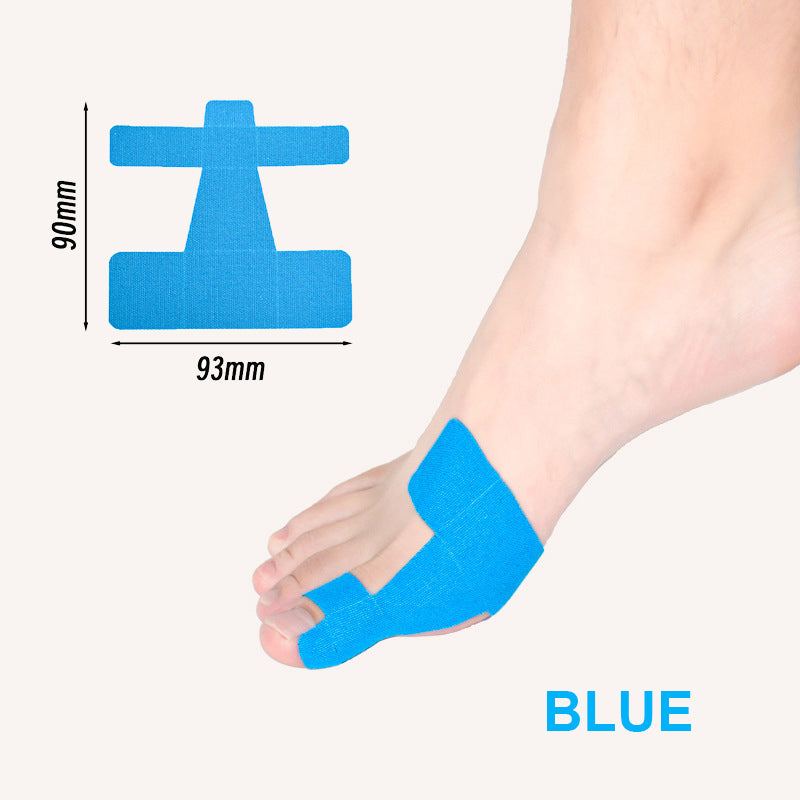 Förskuren kinesiologitejp för hallux valgus