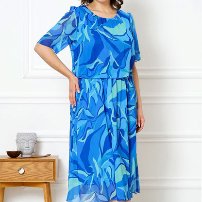 🌸🎉Vårens heta försäljning🎉Komfortabel och sofistikerad klänning