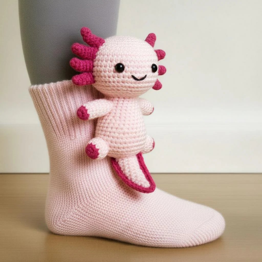 🎄3D Knit Animal Socks