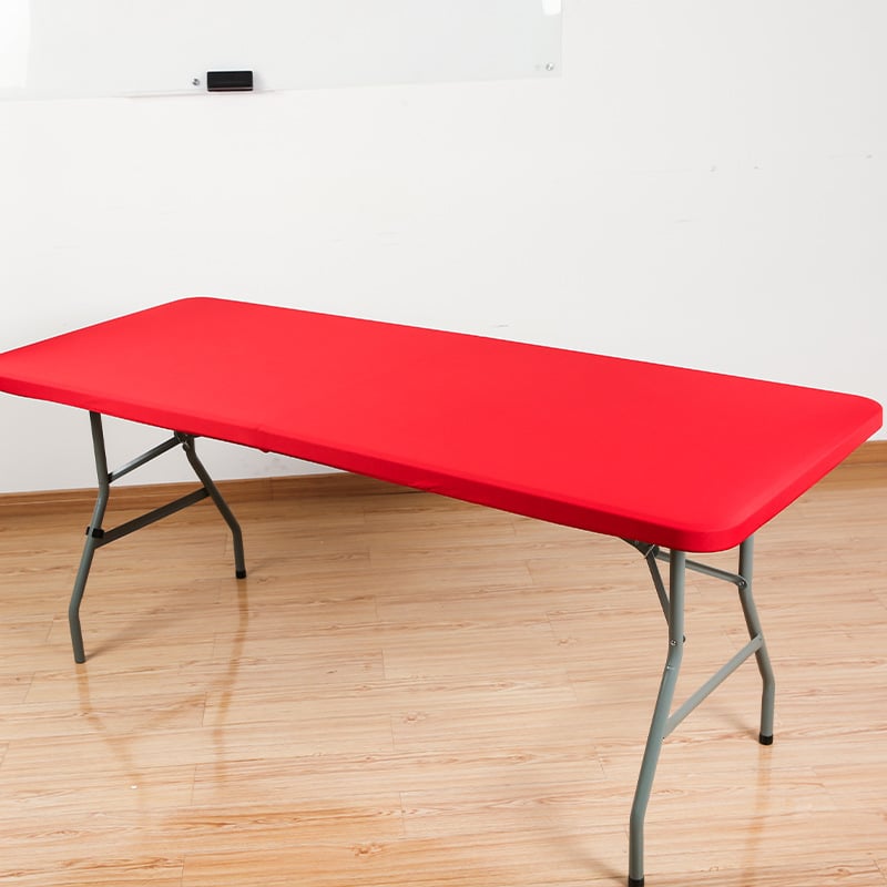 Dukset i elastiskt tyg, lämpligt för bord på 120 cm, 180 cm och 240 cm