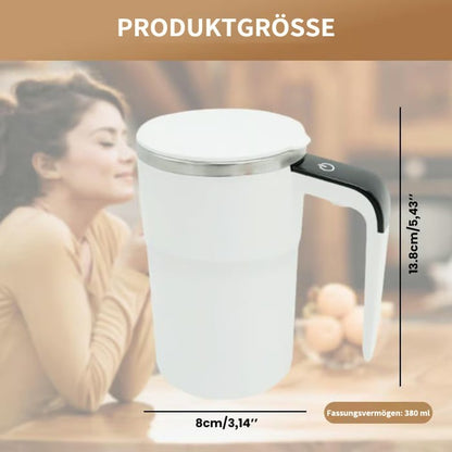 ✨Självomrörande kaffemugg med intelligent temperaturmätning ☕Perfekt present till finsmakare🎁