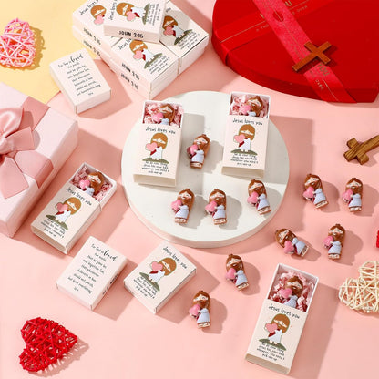 🙏💝 3Pcs Loves You Figurines Gifts✨--3% rabattkod NOR3