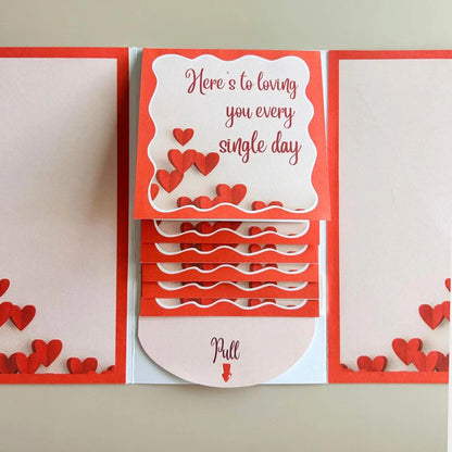 🎁LAST DAY 50% OFF - 🎂✨ Handmade Waterfall Birthday Gift Card Booklet
