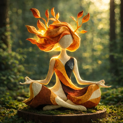 🏆Tidsbegränsad rea 49% RABATT🌱🧘Serenity Growth | Skulpturfigur med Inner Harmony