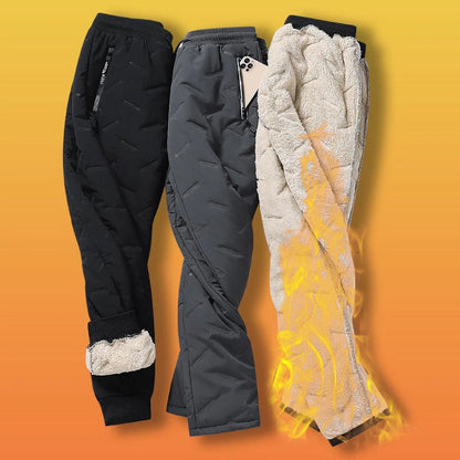 🔥Förtjockade varma joggingbyxor i fleece