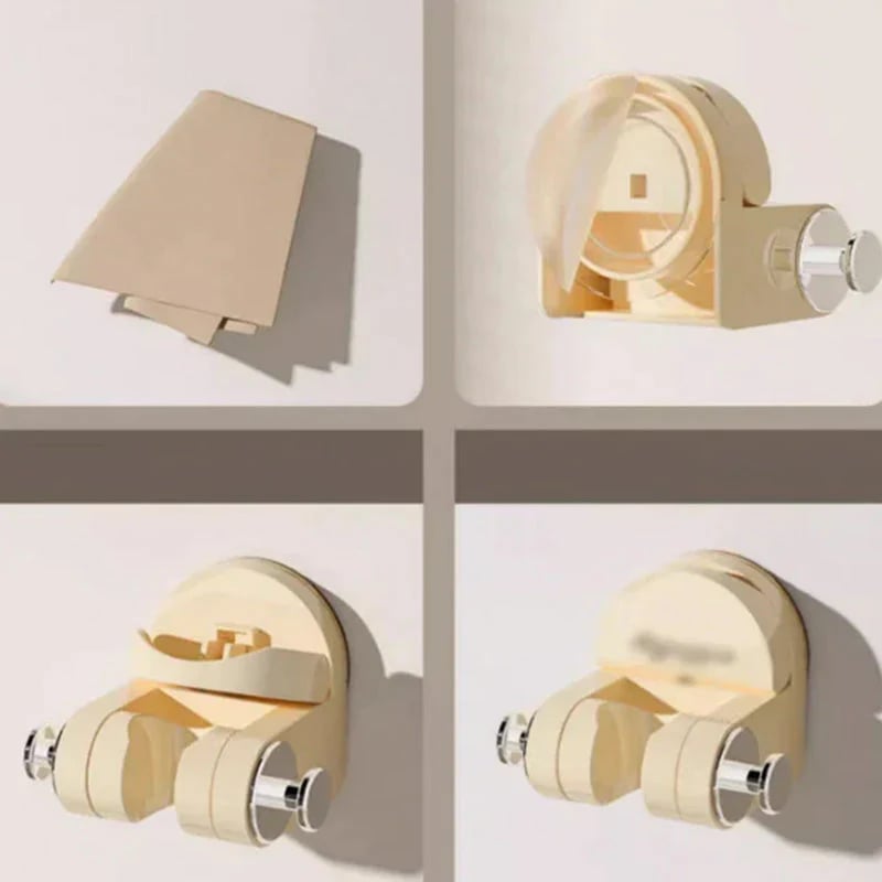 Duschställ i ett stycke med sugkopp