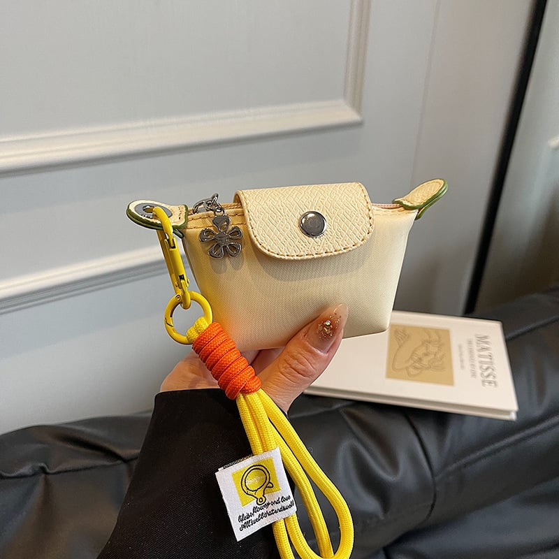 👛 Women's Mini Wallet - Detachable Wrist Strap