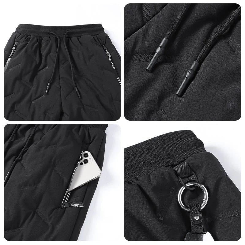 🔥Förtjockade varma joggingbyxor i fleece