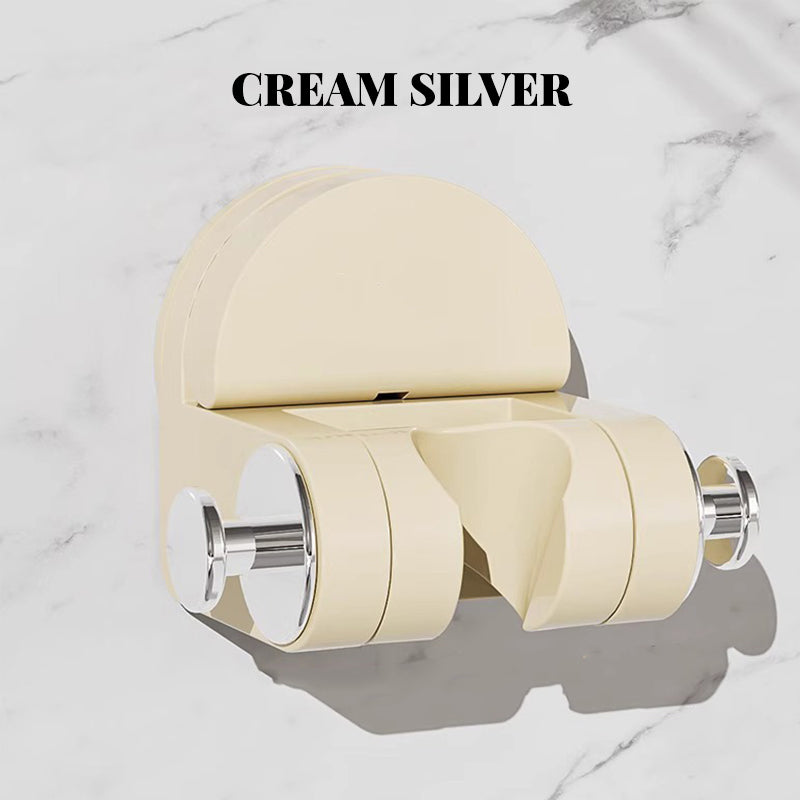 Justerbart duschhuvudfäste utan borrhål