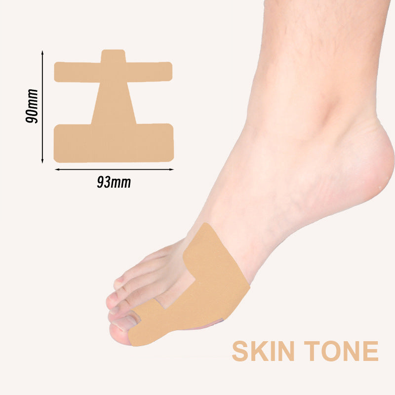 Förskuren kinesiologitejp för hallux valgus