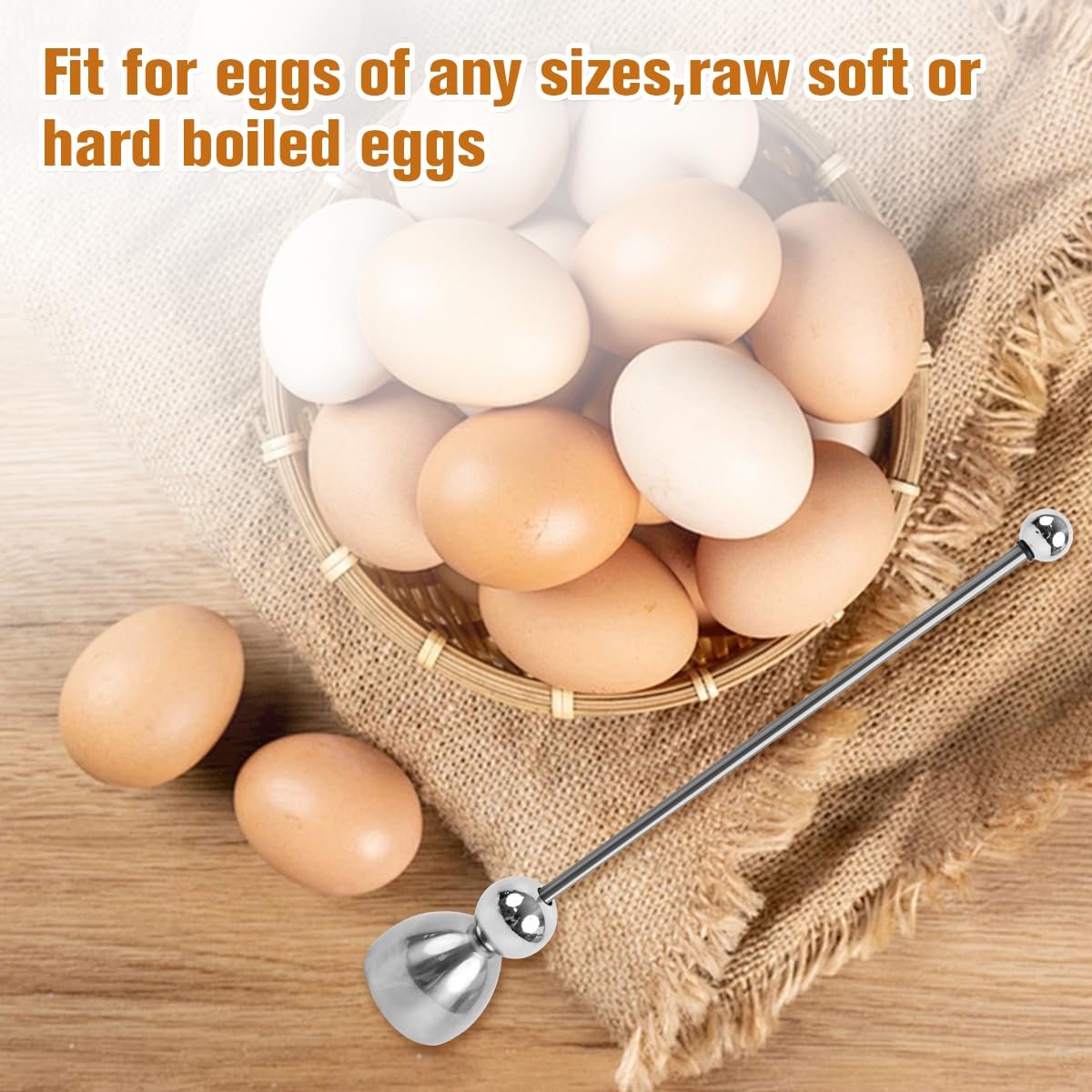🔥Stainless Steel Egg Cracker Tool🍳🥚