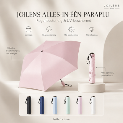 ✨ Säg adjö till klumpiga paraplyer – Ultralätt sol- och regnskydd när du är på språng! ✨