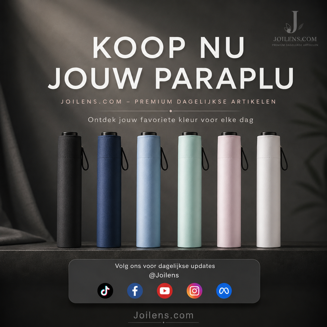 ✨ Säg adjö till klumpiga paraplyer – Ultralätt sol- och regnskydd när du är på språng! ✨