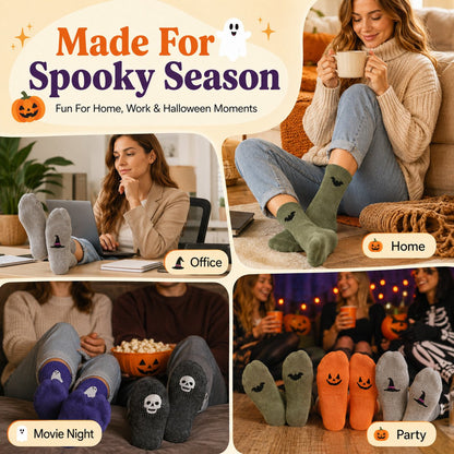 Halloweenbroderade strumpor✨3% rabattkod: NOR3