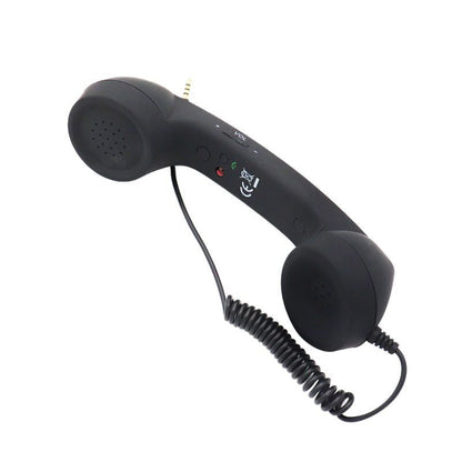 🔥Vintage Retro Telefonhandtag Mobiltelefonmottagare MIC Mikrofon