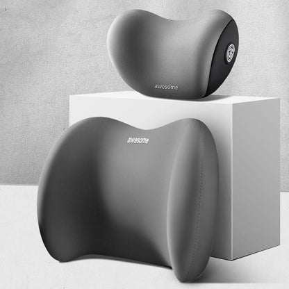 ✨3% rabattkod: NOR3⏰Car Headrest Neck and Waist Pillow🚗🛋️