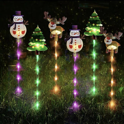 🎄🎁6-pack rörliga julbelysningar🎅