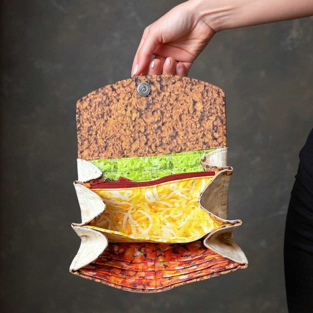 🔥Burrito-plånboken – Din allt-i-ett-stil och förvaringsväska! 🌯✨