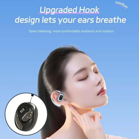 MS190 Translation Earbuds, Supports Real-Time Translation in 156 Languages With APP, Bluetooth 5.3 Earphones