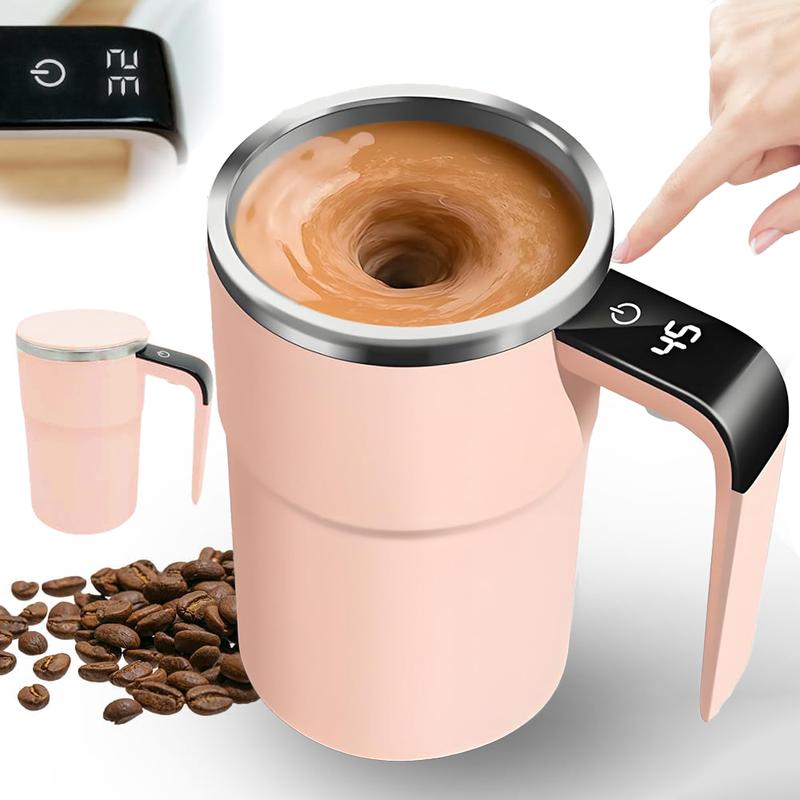 ✨Självomrörande kaffemugg med intelligent temperaturmätning ☕Perfekt present till finsmakare🎁