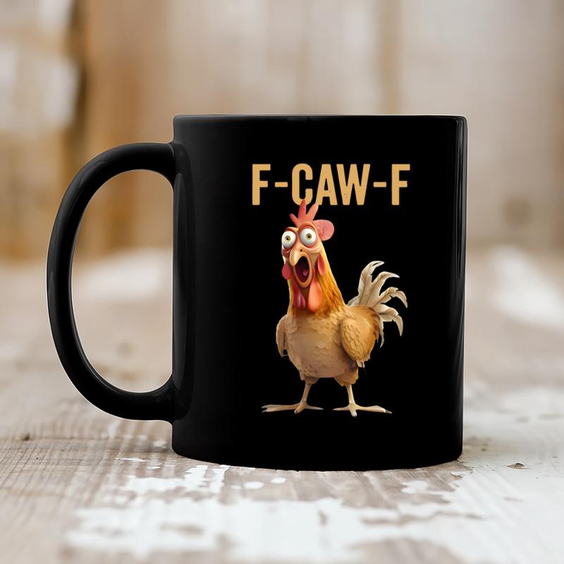 🔥Bestseller🔥F-Caw-F Funny Chicken Mug🐔😆