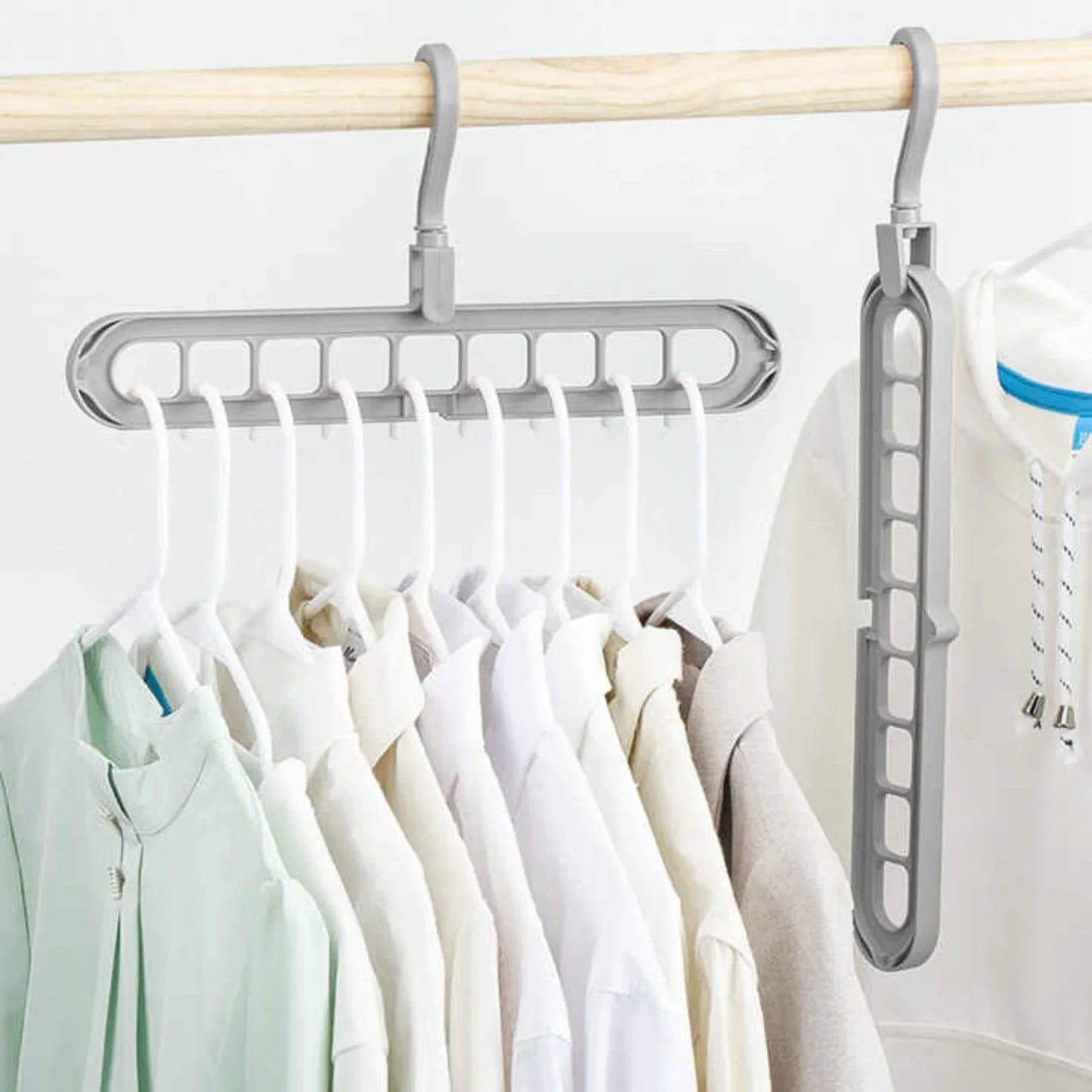 👕 9-i-1 Smart Hanger Pro – din garderobs gamechanger! 😍