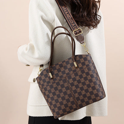 🌹Gift for Women🎁Versatile Printed Crossbody Tote Bag Set-3% rabattkod: NOR3