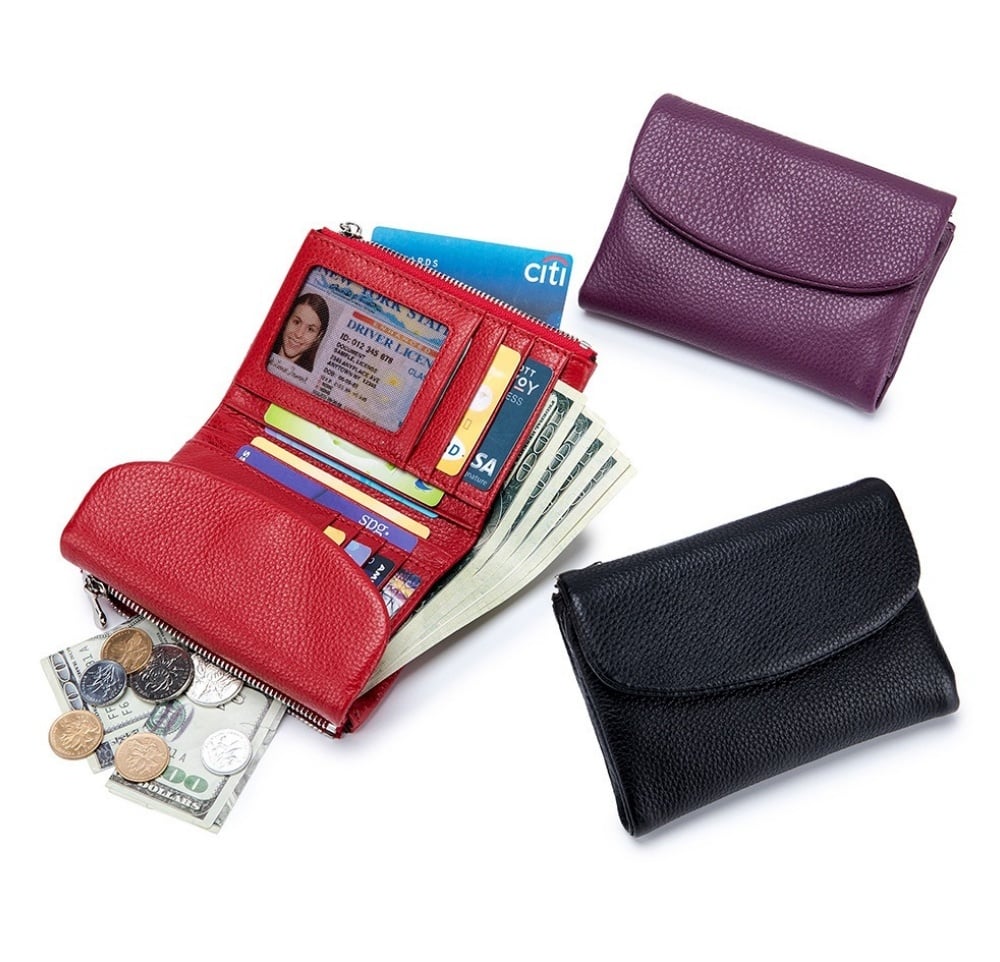 ⏰⏰Unisex Pebble Leather Wallet🔥