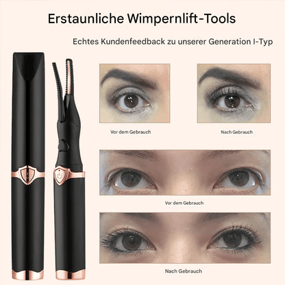 🔥 Elektrische Wimpernzange für sofortigen Glamour ✨ Blinzeln und blenden! 👁️