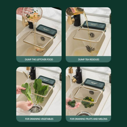 Kitchen Residue Filter Screen Holder(🔥Includes 50 nets)