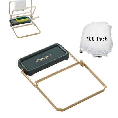 Kitchen Residue Filter Screen Holder(🔥Includes 50 nets)