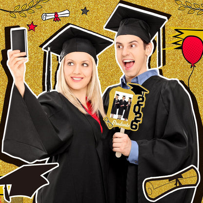 🎁Last Day Promotion 49% OFF🔥 24 Pack Class of 2026 Graduation Fans