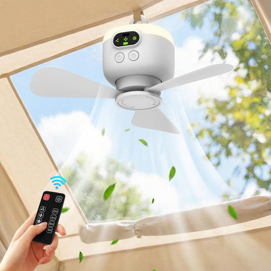 ⏰ Tidsbegränsat erbjudande: 50 % RABATT på en laddningsbar takfläkt med LED-lampor! 🌬️✨