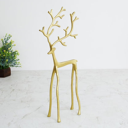 🎅 Julbästsäljare 🦌 Svart renfigur, juldekoration
