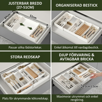 🌞 SOMMARREA: Spara 50% på dina favoritprodukter!🌞Lådorganisatör